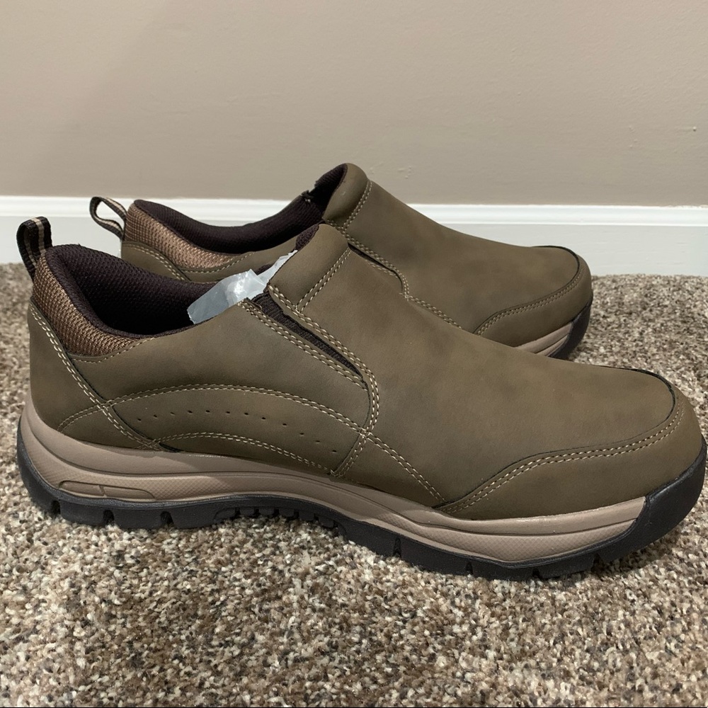 Men’s Dr. Scholl’s Vail Dark Tan size 10 wide width NWT
